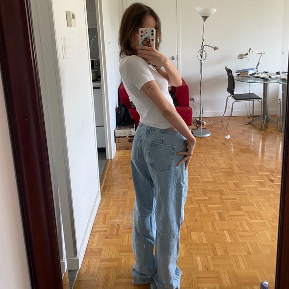 Zara mid rise flare jeans - Picture 2 of 6